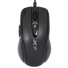 Мышь A4Tech XL-755BK (USB, laser, 3600dpi, игровая, black)