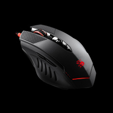 Мышь A4Tech Bloody TL70 (USB, laser, 12000dpi, игровая, RGB подсветка, black)