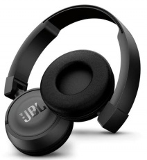 Гарнитура JBL T450BT (накладная закрытая, беспроводная, Bluetooth 4.0, с микрофоном, до 11 часов работы от батареи, black)