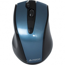 Мышь беспроводная A4Tech G9-500F-4 (optical, 2000dpi, AA, black-blue)