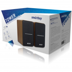 Колонки SmartBuy TOWER SBA-105 (2x3W, USB, коричневые)