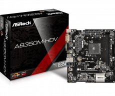 Материнская плата ASRock AB350M-HDV (AM4, mATX) RTL