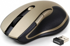 Мышь беспроводная Smartbuy 508 (SBM-508AG-GD, optical, 1600dpi, AA, gold)