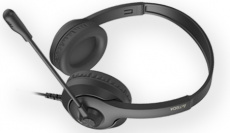 Наушники A4Tech Fstyler FH100U (накладные закрытые, подключение по USB, с микрофоном, регулятор, 2m, black)