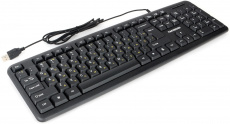 Клавиатура Гарнизон GK-100L (USB, 1.8m, black)
