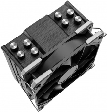 Вентилятор ID-Cooling SE-214-XT BASIC (1150/1151/1155/1156/1200/1700/1851/AM4/AM5, 120mm, Hydro, 700-1800rpm, 15-35dBa, 4 тепловые трубки, DTH, 4pin, PWM, 140W, black) RTL