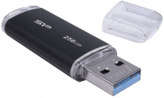 Флеш накопитель USB 3.2 256Gb Silicon Power Blaze B02 (SP256GBUF3B02V1K, black)