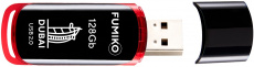 Флеш накопитель USB 2.0 128Gb FUMIKO DUBAI (FDI-36, black)