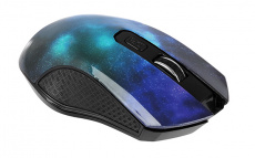 Мышь беспроводная QUMO Universe M27 (optical, 1600dpi, 2*AAA, black)