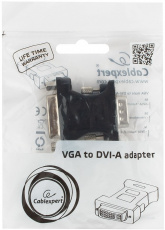 Переходник VGA (m) -> DVI-A (f) (A-VGAM-DVIF-01, black) Cablexpert