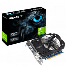 Видеокарта Gigabyte GF GT740 2048Mb (GV-N740D5OC-2GI, 128bit, GDDR5, 2xDVI+HDMI+CRT) RTL