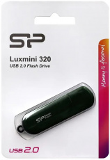 Флеш накопитель USB 2.0 32Gb Silicon Power LuxMini 320 (SP032GBUF2320V1N, green)