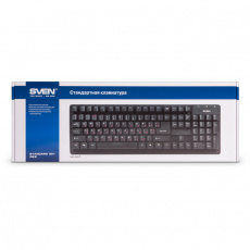 Клавиатура Sven 301 Standard (USB + PS/2, black)
