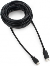 Кабель DisplayPort (m) - HDMI (m) 10.0m (CC-DP-HDMI-10M, экранированный, black) Cablexpert