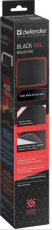 Коврик для мыши Defender (Black XXL, тканевый на резиновой основе, игровой, промо-код "War Thunder", black-red, 400x355x3mm)