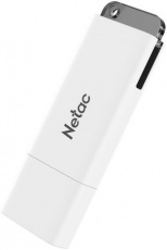 Флеш накопитель USB 2.0 16Gb Netac U185 (NT03U185N-016G-20WH, white-black)