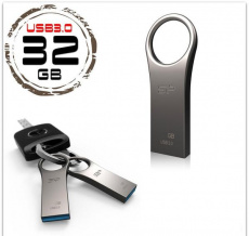 Флеш накопитель USB 3.0 32Gb Silicon Power Jewel J80 (SP032GBUF3J80V1T, silver)