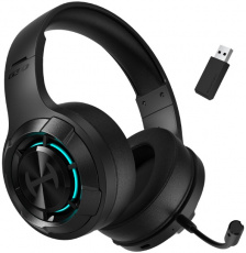Гарнитура Edifier G30 S (полноразмерная закрытая, беспроводная, Bluetooth 5.3 / 2.4GHz, с микрофоном, до 12 часов работы от батареи, подсветка, black)