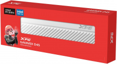 Память DDR4 16Gb PC25600, 3200MHz, ADATA XPG Gammix D45 (AX4U320016G16A-CWHD45, 1.35V, white)