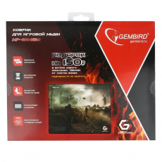 Коврик для мыши Gembird (MP-GAME20, тканевый на резиновой основе, игровой, промо-код "Survarium", 250x200x3mm)