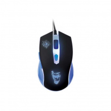 Клавиатура+мышь+коврик QUMO Gamer Force (USB, игровая, мультимедийная, влагостойкая, black-blue)