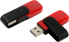 Флеш накопитель USB 2.0 32Gb Silicon Power Ultima U31 (SP032GBUF2U31V1R, black-red)