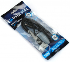 Кабель USB 2.0 Type-C - Type-C 1.8m (GCC-USB2-CMCM-6, black) Гарнизон
