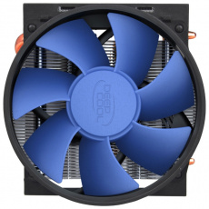 Вентилятор DEEPCOOL GAMMA 200 (1150/1151/1155/1156/775/AM2/AM3/FM1/FM2, 90mm, Al, Hydro, 2200rpm, 25dBa, 2 тепловые трубки, 3pin, 100W) RTL