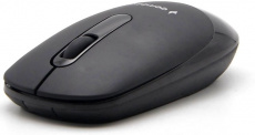 Мышь беспроводная Gembird MUSW-365 (optical, 1000dpi, AA, бесшумный клик, soft-touch, black)