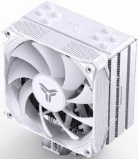 Вентилятор JONSBO PISA A4 (1150/1151/1155/1200/1700/FM1/FM2/AM2/AM3/AM4/AM5, 120mm, FDB, Al, 800-1850rpm, 37dBa, 4 тепловые трубки, DTH, 4pin, PWM, 130W, white) RTL