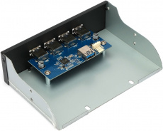Фронтальная панель Gembird FP5.25-USB3-4A (5.25", 4хUSB 3.0, black)