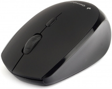Мышь беспроводная Gembird MUSW-354 (optical, 1600dpi, AA, бесшумный клик, soft-touch, black)