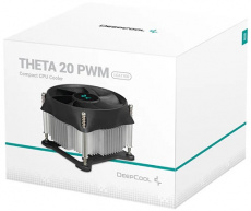 Вентилятор DEEPCOOL THETA 20 PWM 1700 (1700, 100mm, Al, Hydro, 500-2400rpm, <31dBa, screw, 4pin, 95W) RTL