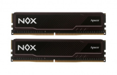 Память DDR4 16Gb PC25600, 3200MHz, Apacer Nox (AH4U16G32C28YMBAA-2, 2x8Gb, black)