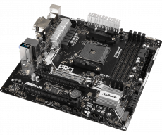 Материнская плата ASRock AB350M PRO4 (AM4, mATX) RTL