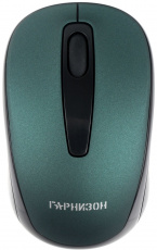 Мышь беспроводная Гарнизон GMW-450-2 (optical, 1000dpi, 2xAAA, soft-touch, black-green)