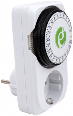Таймер механический Energenie EG-SST-05 (от 15 мин. до 24 час., 1 розетка, 16A, white) RTL