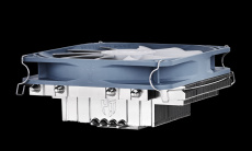 Вентилятор DEEPCOOL GABRIEL (1150/1151/1155/1156/754/939/940/AM2/AM3/FM1/FM2, 120mm, Al, 900-1800rpm, 18-32dBa, четыре тепловые трубки, 4pin, 100W) RTL