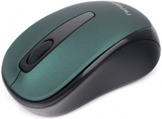 Мышь беспроводная Гарнизон GMW-450-2 (optical, 1000dpi, 2xAAA, soft-touch, black-green)