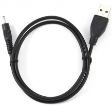 Кабель USB 2.0 - 2.5mm Power Plug 0.7m (CC-USB-AMP25-0.7M, дополнительное питание устройств от USB порта, 2A, black) Cablexpert
