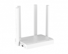 Роутер Keenetic Viva (KN-1913) (1167Mbps, 2.4/5GHz, 3 ports, 1000Mbps, 4 внешние несъёмные антенны, USB, USB Printer/FTP Server/3G/4G/LTE, white-grey)