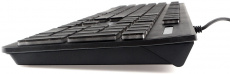 Клавиатура Gembird KB-250L (USB, регулируемая подсветка, мультимедийная, 1.5m, black)