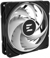 Вентилятор ZALMAN ZM-AF120 ARGB (120x120x25mm, Hydro, Shark Fin Blade, 600-2000rpm, <30dBa, 4pin, PWM, ARGB LED, black-white) RTL