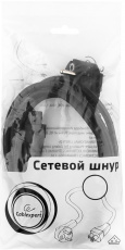 Кабель питания (PC-186-ML12-3M, 3.0m, 0.75мм2, black) Cablexpert