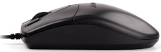 Мышь A4Tech OP-620DS (USB, optical, 1200dpi, бесшумный клик, black)