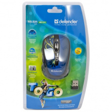Мышь беспроводная Defender To-GO MS-575 Nano (Night Orchid, 5кн+кл, 1600dpi)