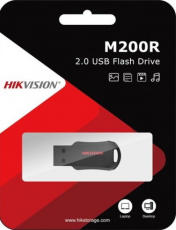 Флеш накопитель USB 2.0 32Gb HIKVISION M200R (HS-USB-M200R, black-red)