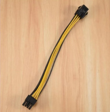 Переходник PCI-Express 6pin блока питания - PCI-Express 6+2pin видеокарты