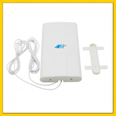 Антенна для роутеров GEX-ANT4G01 (4G LTE, MIMO, SMA male, 2m, white)