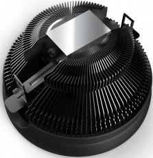 Вентилятор PCCOOLER E126M PRO (1150/1151/1155/1156/1200/1700/AM3/AM4/AM5, 120mm, Al, Hydro, 1000-1600rpm, <30dBa, 4pin, PWM, 92W, rainbow LED, black) RTL
